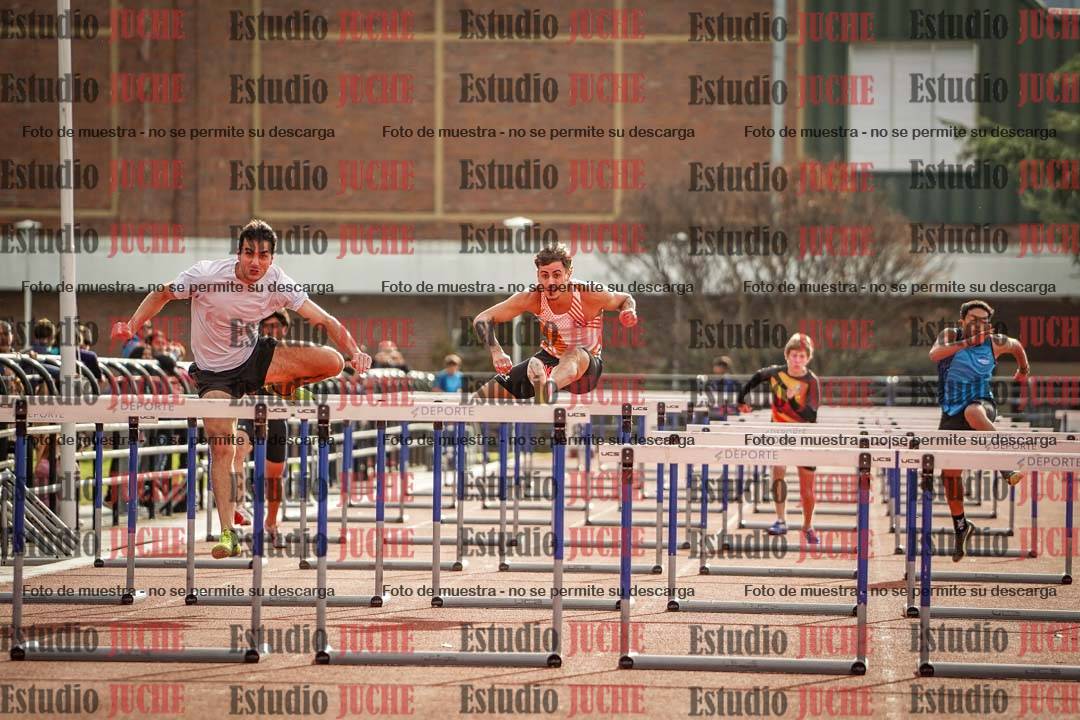 Fotos de los 110 m con vallas de varones