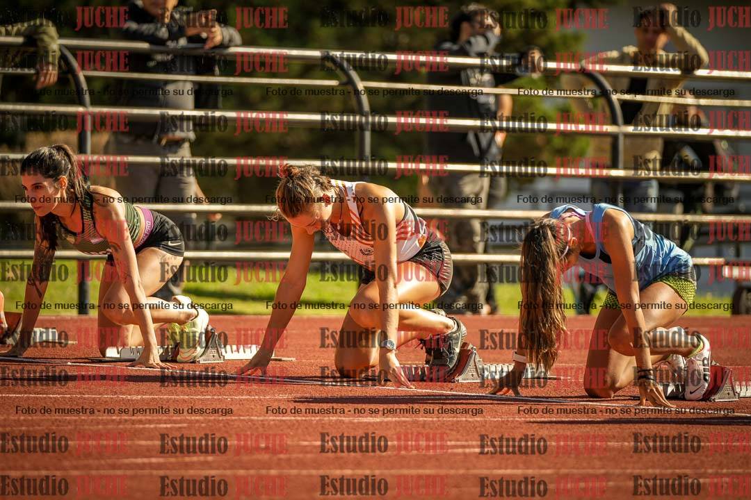 Fotos de los 100 m llanos de mujeres