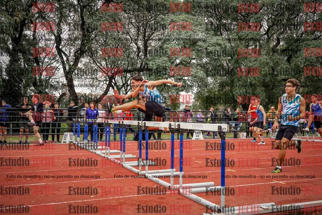 Fotos de los 110 m con vallas de varones