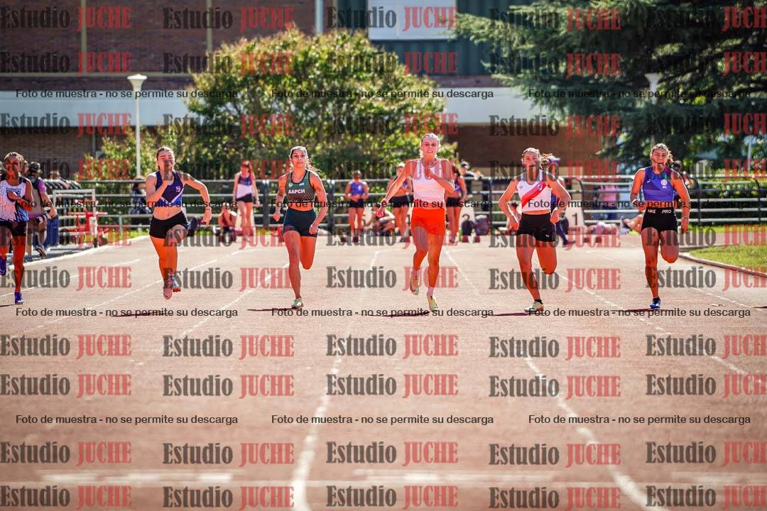 Fotos de los 100 m llanos de mujeres