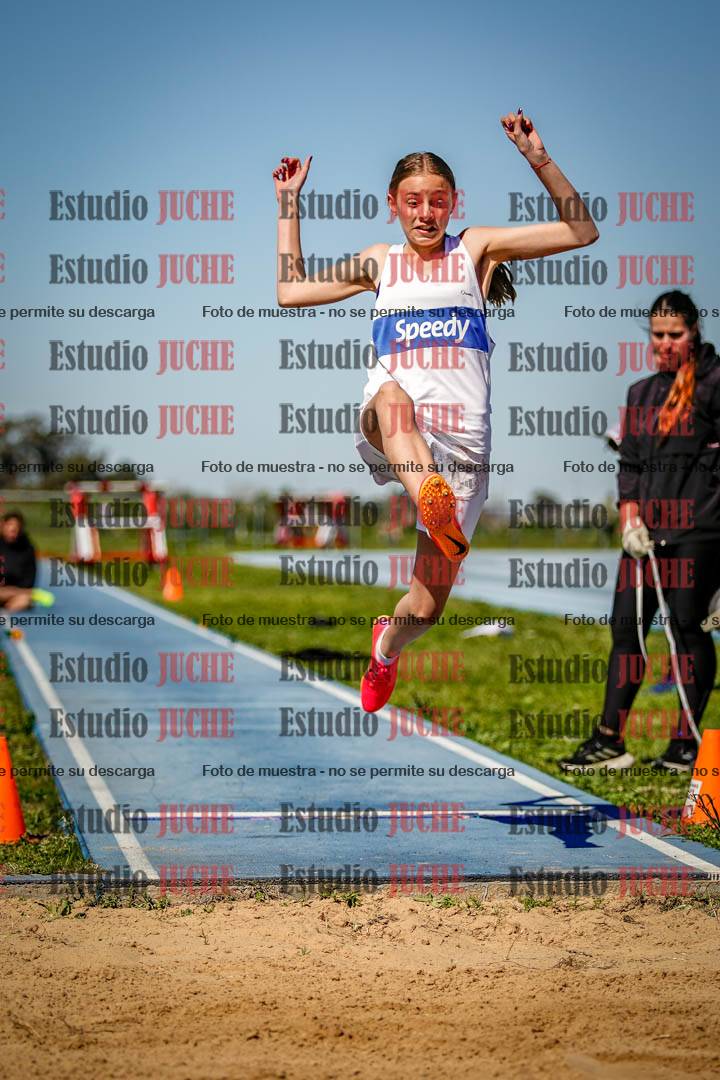 Fotos del salto en largo de mujeres - U15