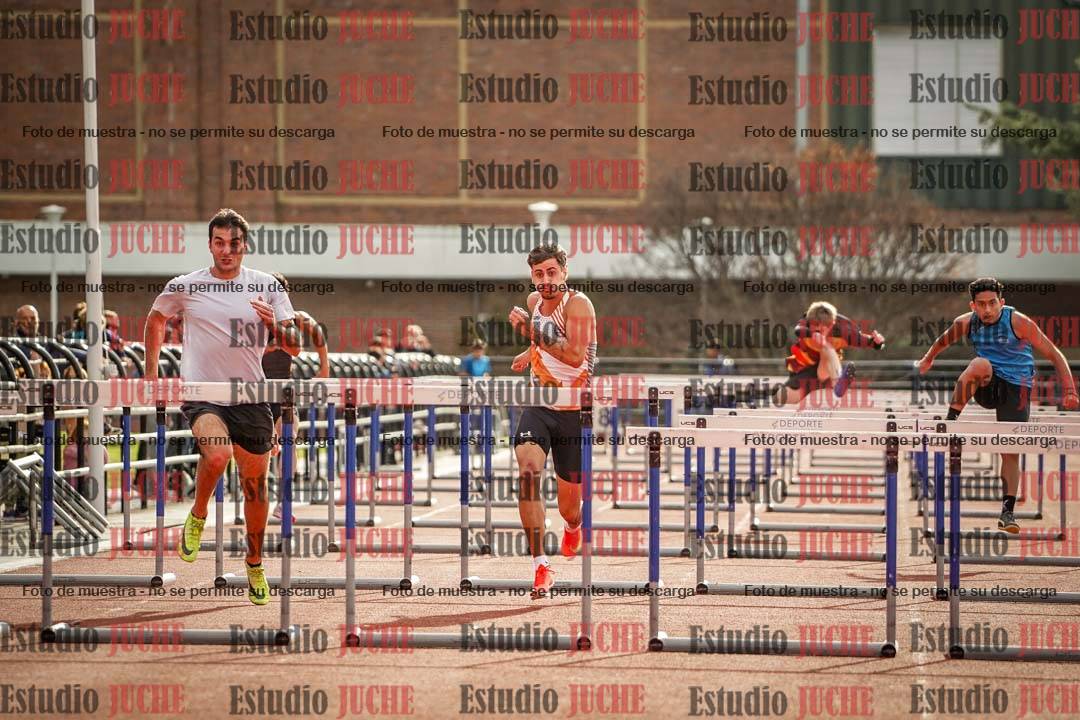 Fotos de los 110 m con vallas de varones