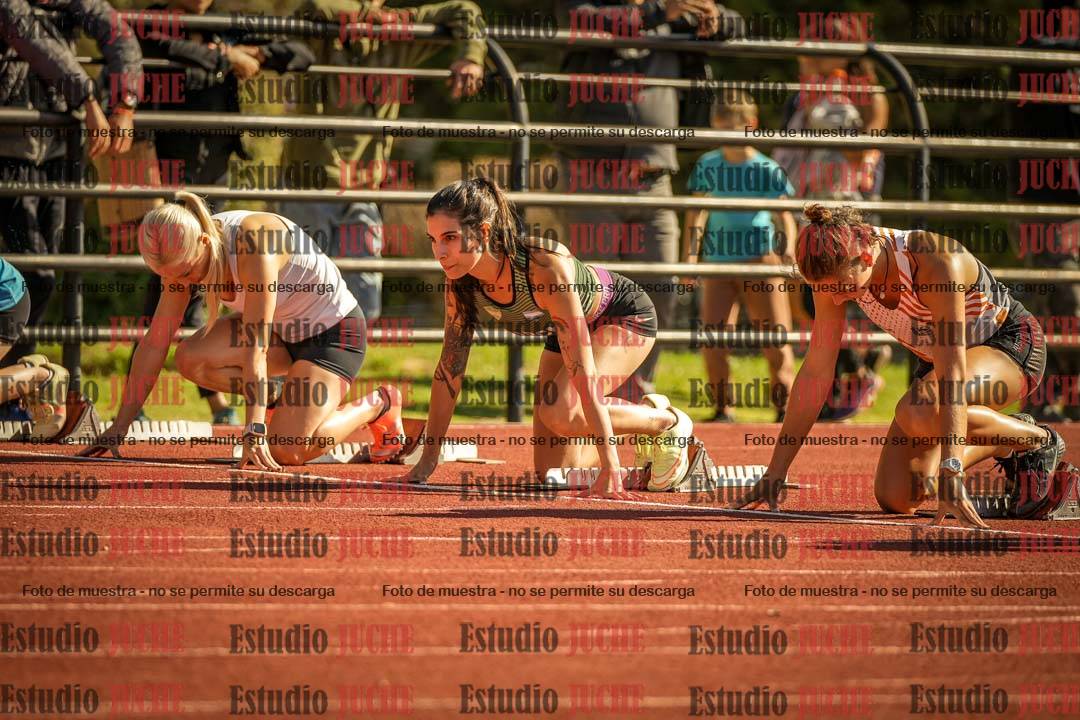 Fotos de los 100 m llanos de mujeres