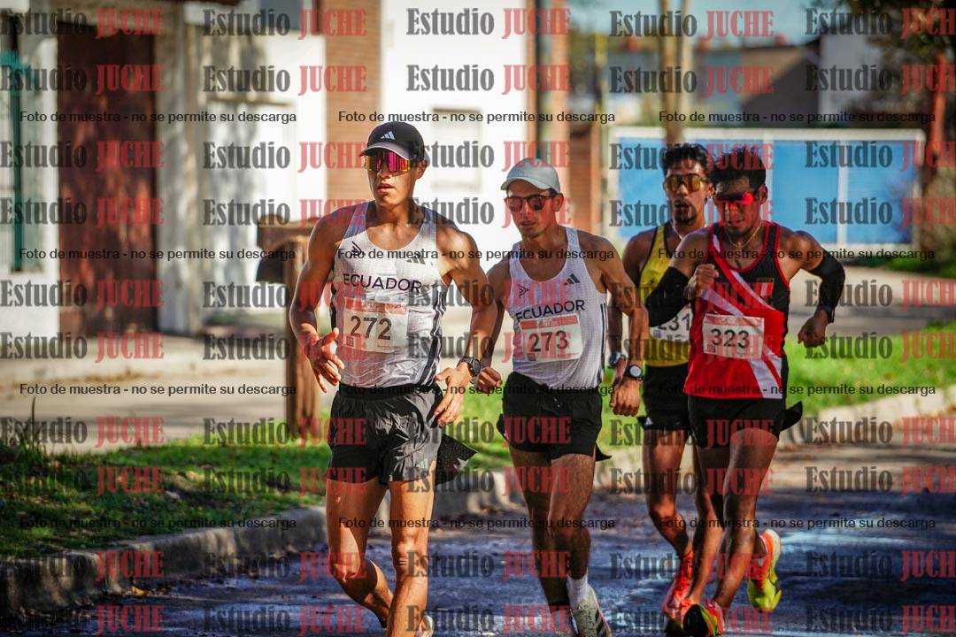 Fotos de los 20.000 m de marcha atlética de mujeres y varones