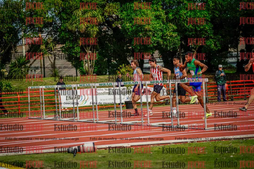 Fotos de los 110 m con vallas de varones