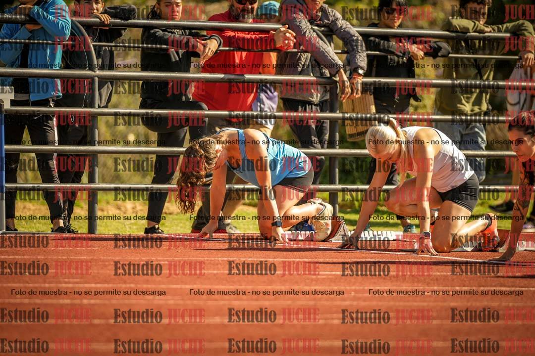 Fotos de los 100 m llanos de mujeres