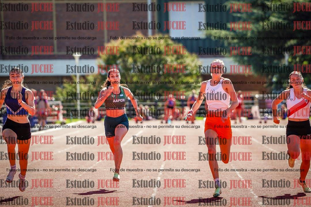 Fotos de los 100 m llanos de mujeres