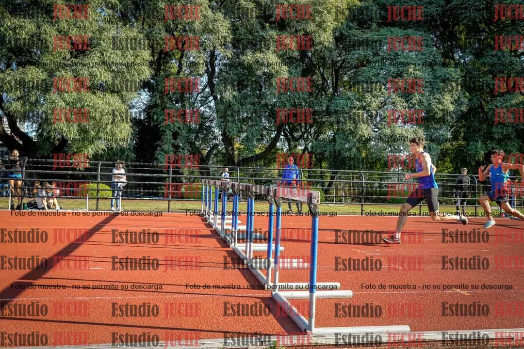Fotos de los 110 m con vallas de varones