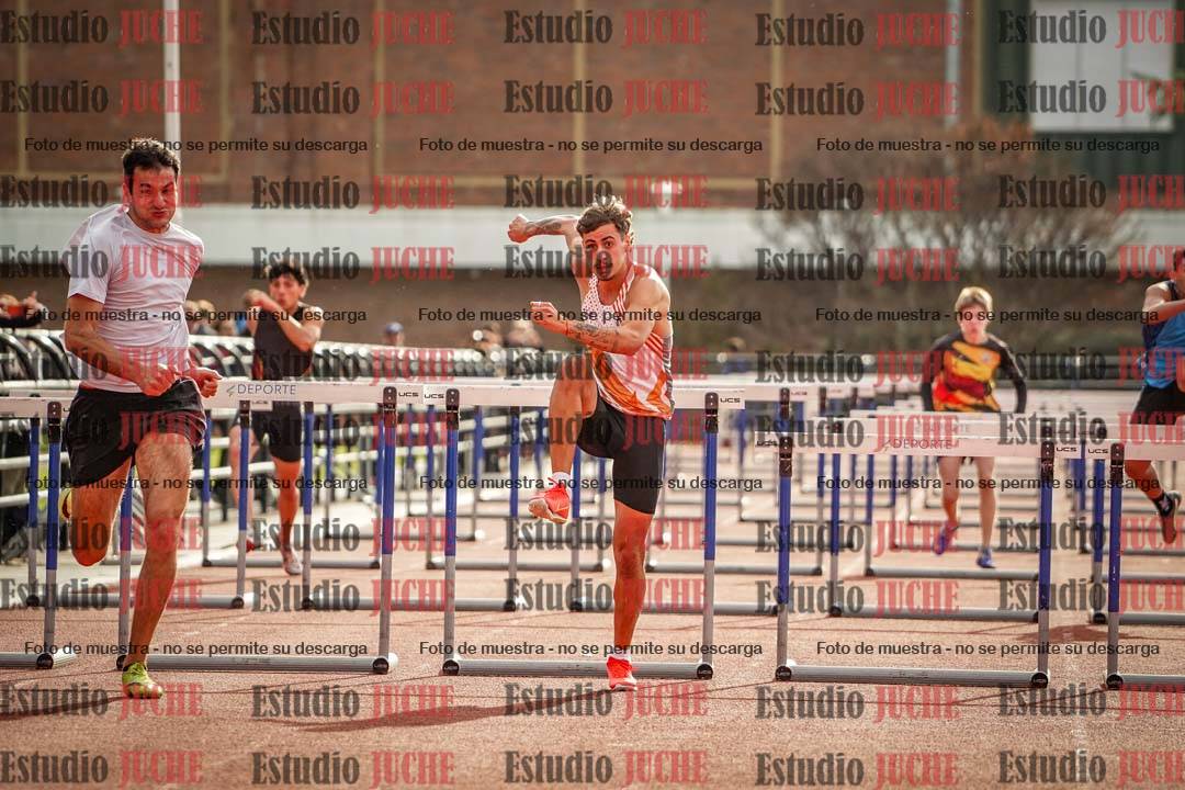 Fotos de los 110 m con vallas de varones