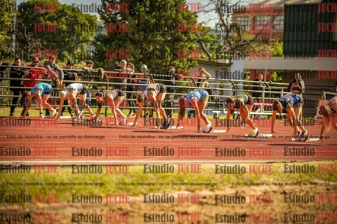 Fotos de los 100 m llanos de mujeres
