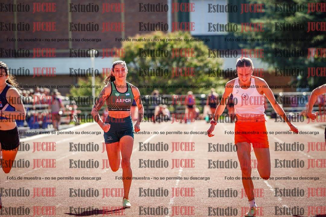 Fotos de los 100 m llanos de mujeres