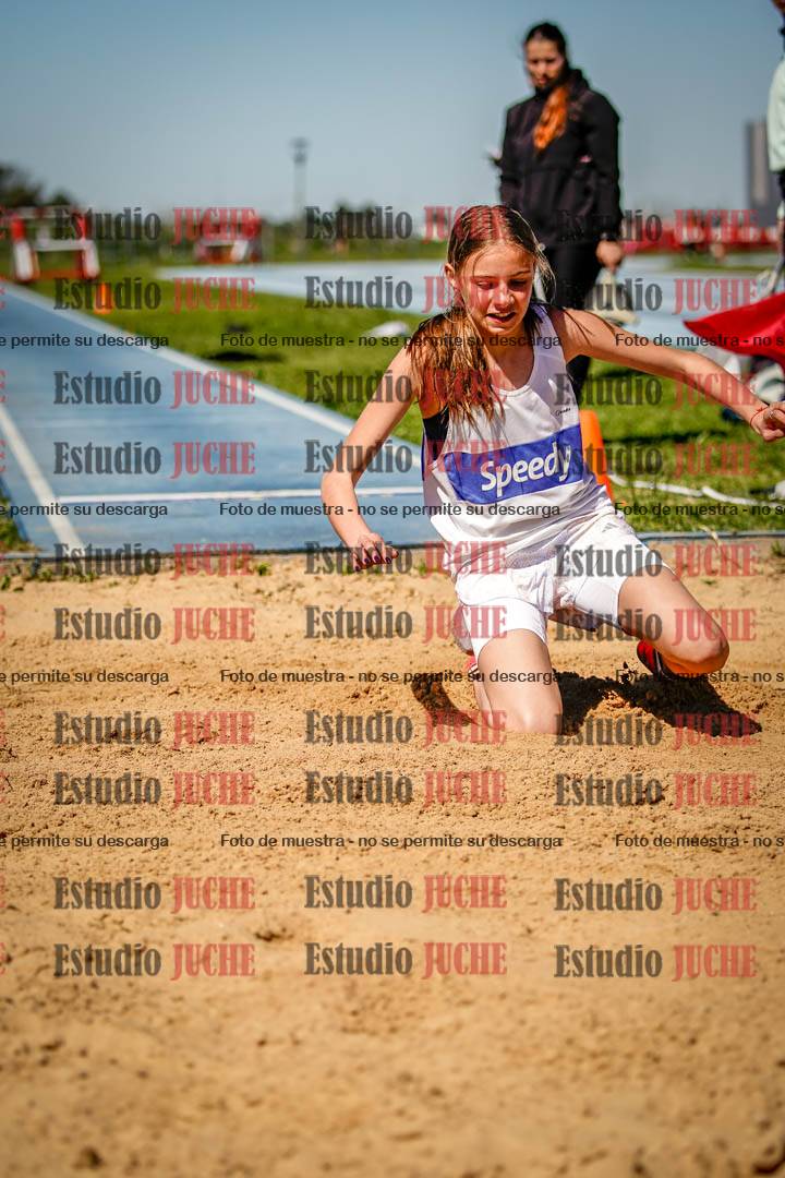 Fotos del salto en largo de mujeres - U15