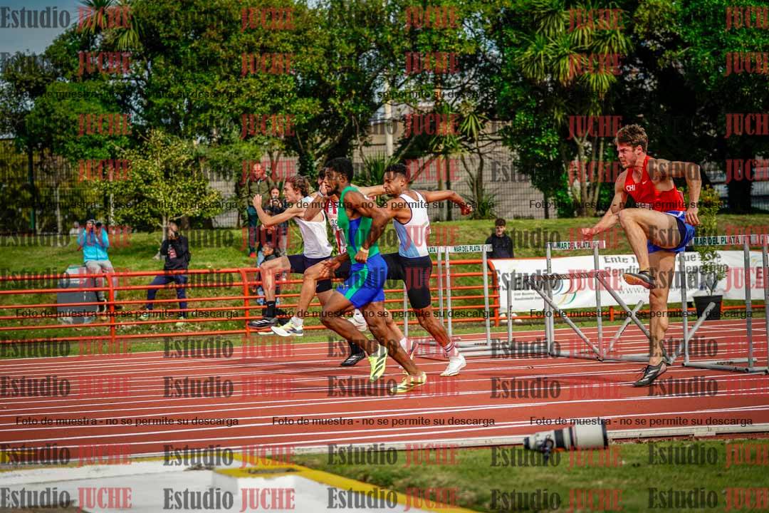 Fotos de los 110 m con vallas de varones