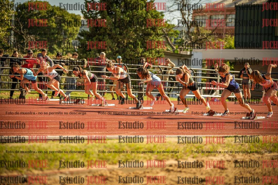 Fotos de los 100 m llanos de mujeres