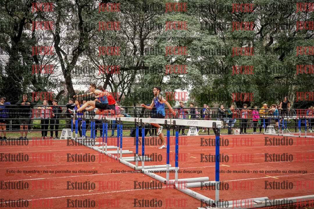 Fotos de los 110 m con vallas de varones