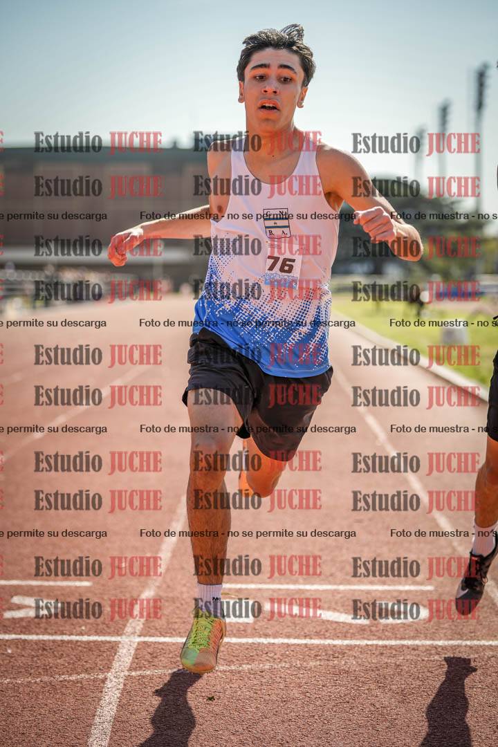 Fotos de los 600 m llanos de varones - U16