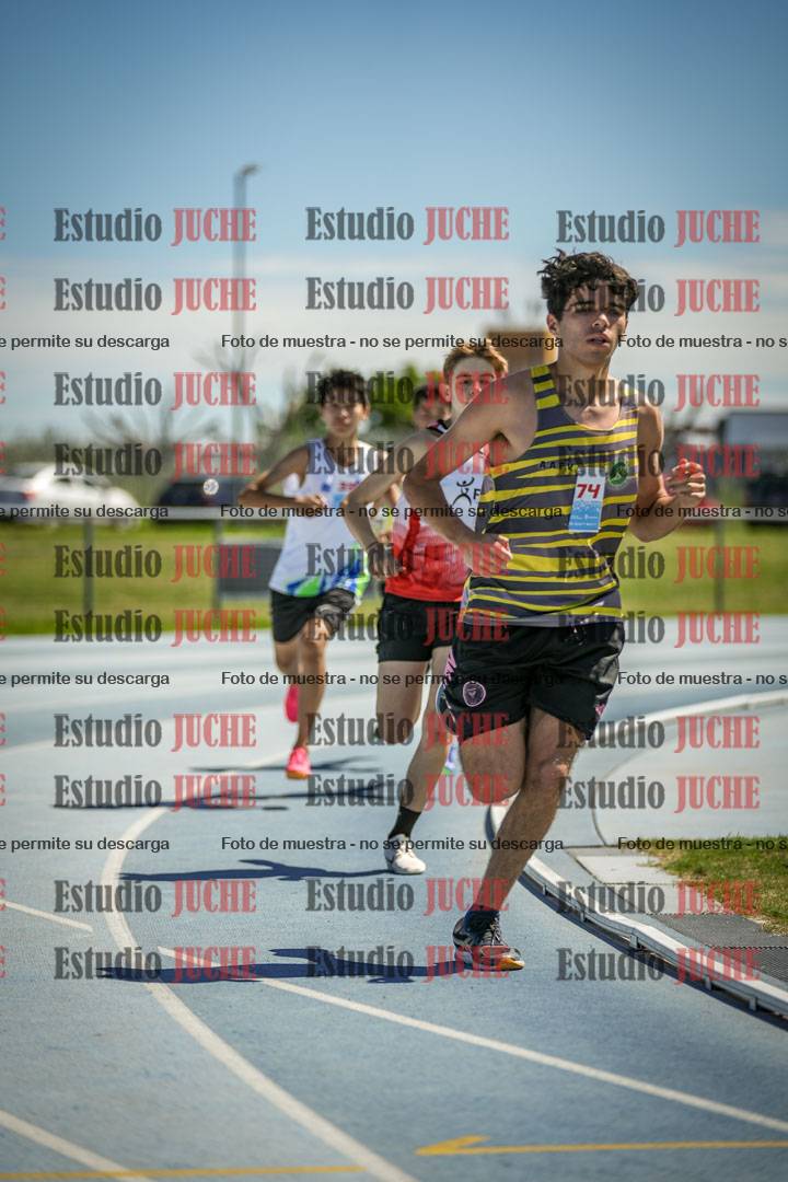 Fotos de los 600 m llanos de varones