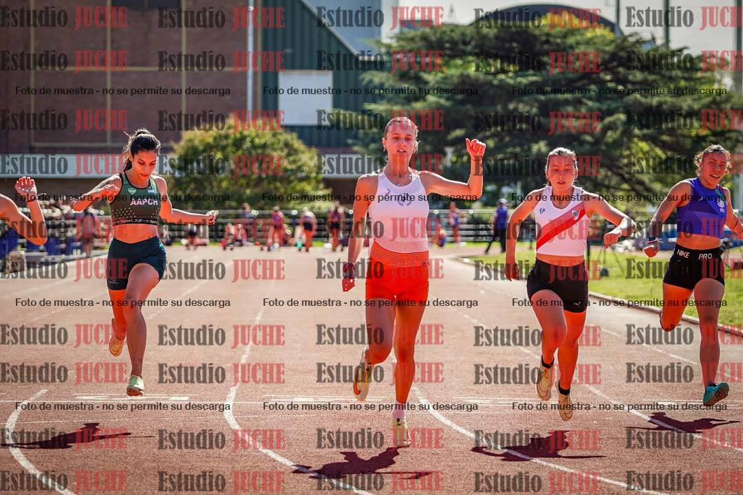 Fotos de los 100 m llanos de mujeres