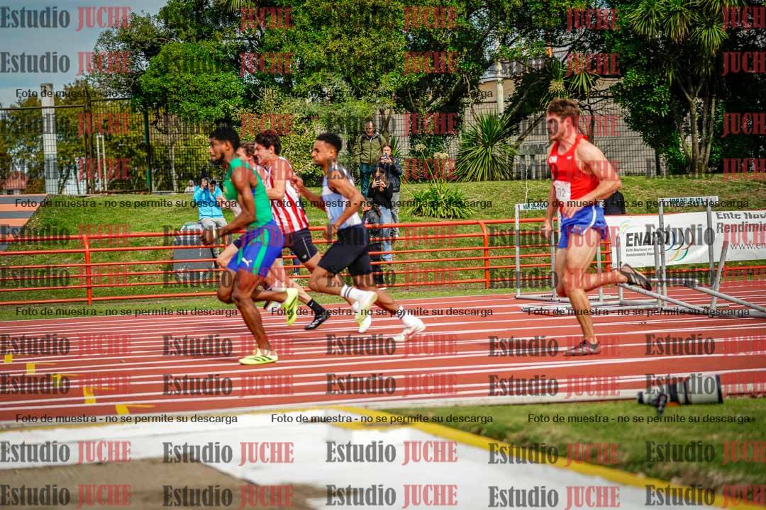 Fotos de los 110 m con vallas de varones