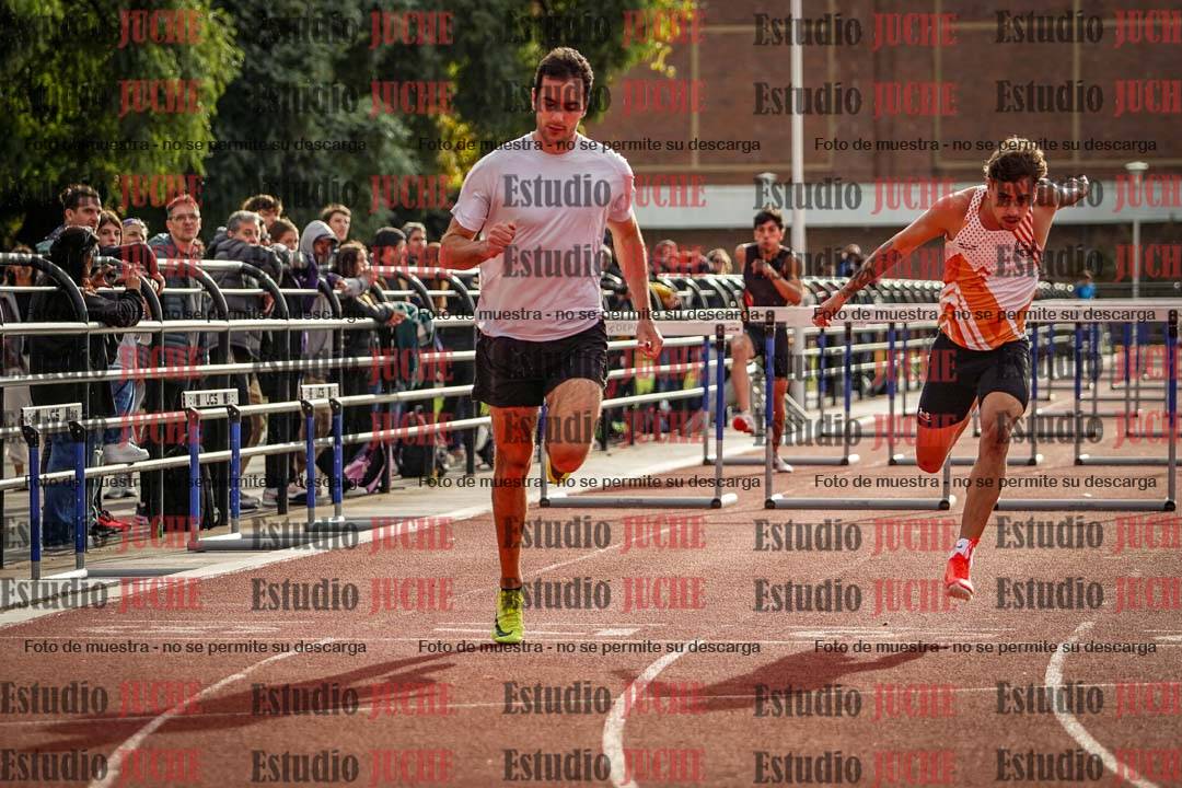 Fotos de los 110 m con vallas de varones