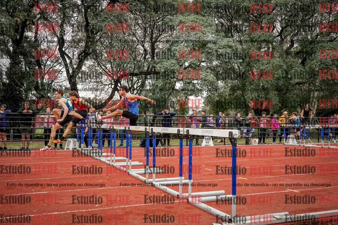 Fotos de los 110 m con vallas de varones