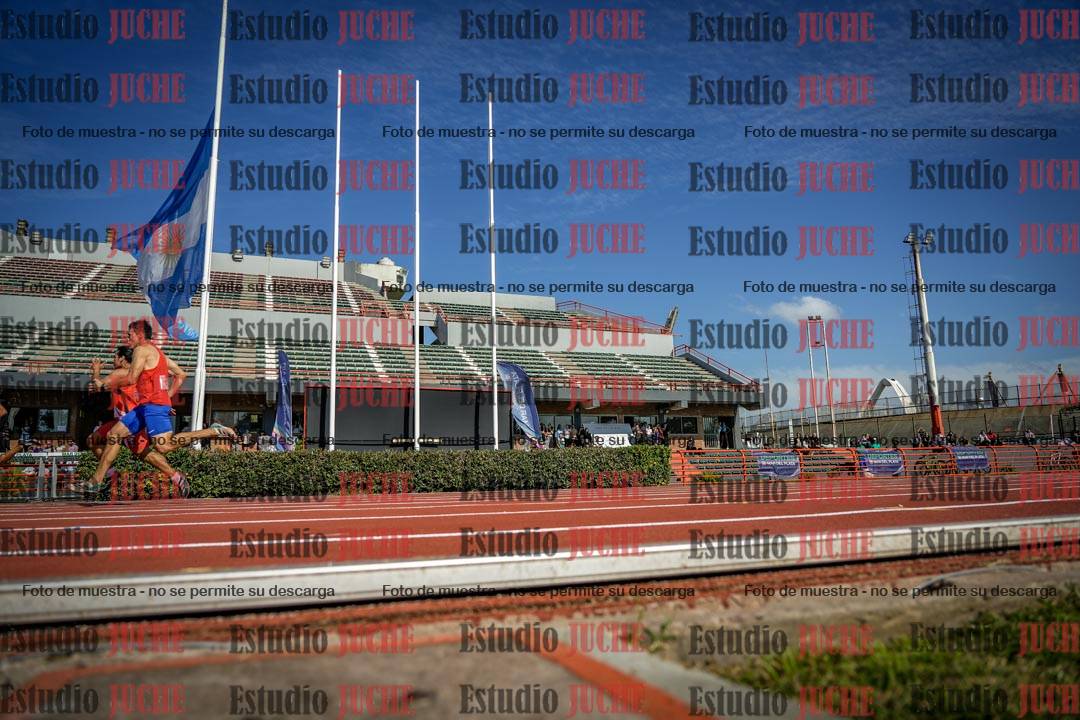 Fotos de los 100 m de varones