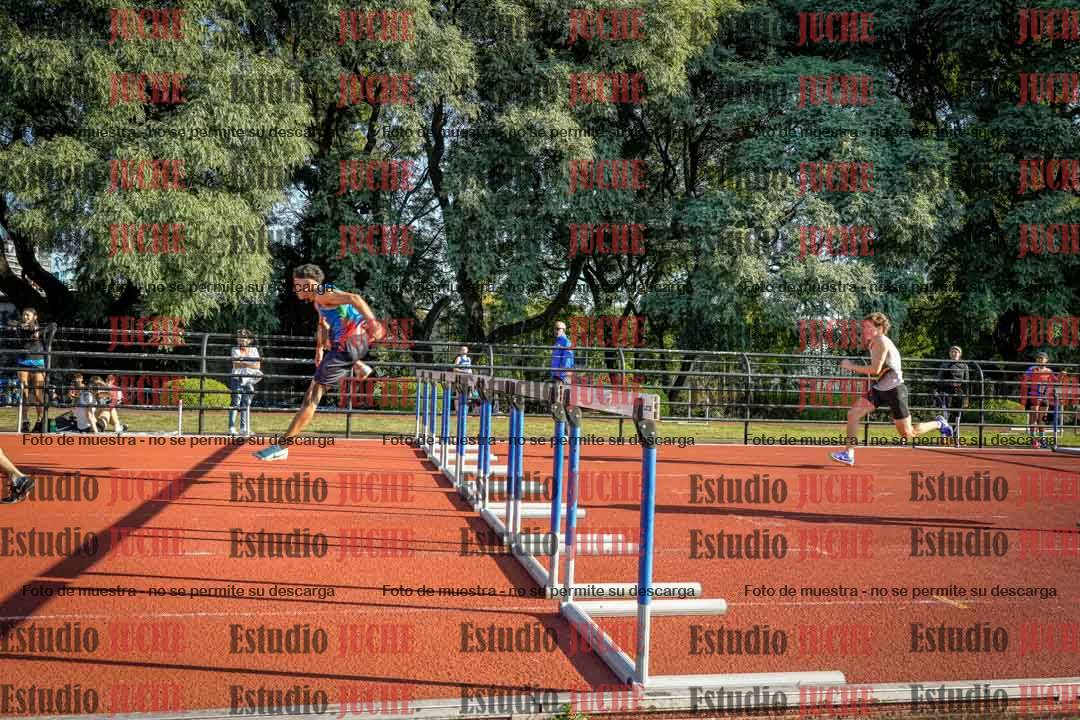 Fotos de los 110 m con vallas de varones