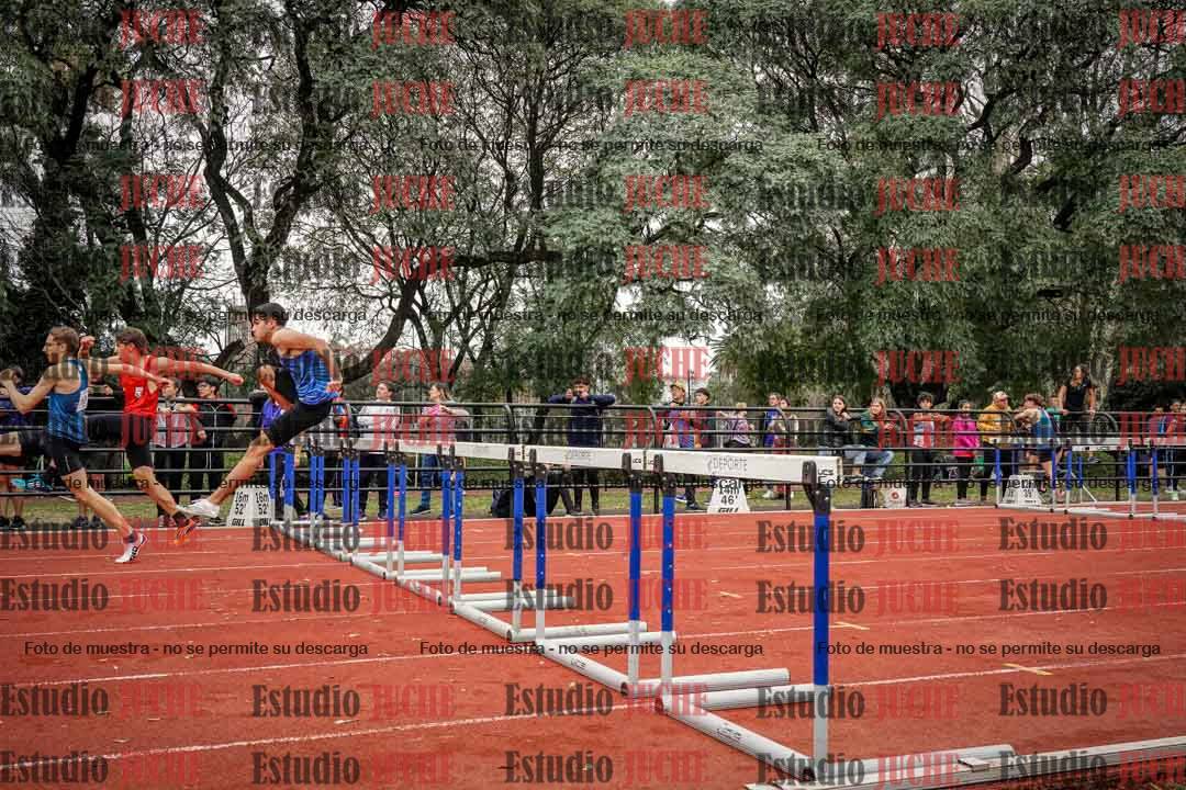 Fotos de los 110 m con vallas de varones