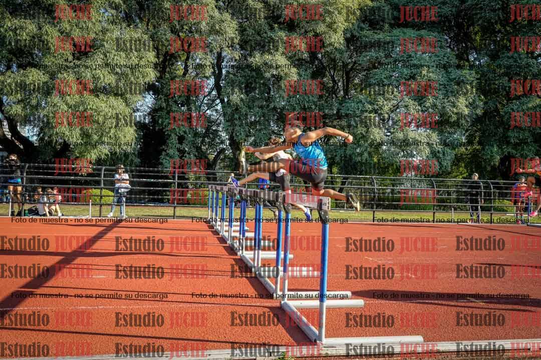 Fotos de los 110 m con vallas de varones