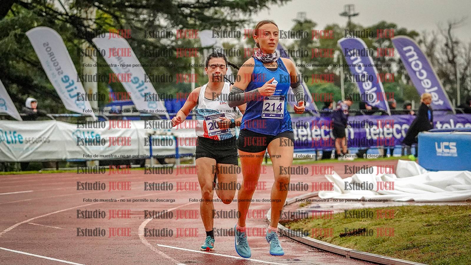 Fotos de los 10.000 m de mujeres y varones