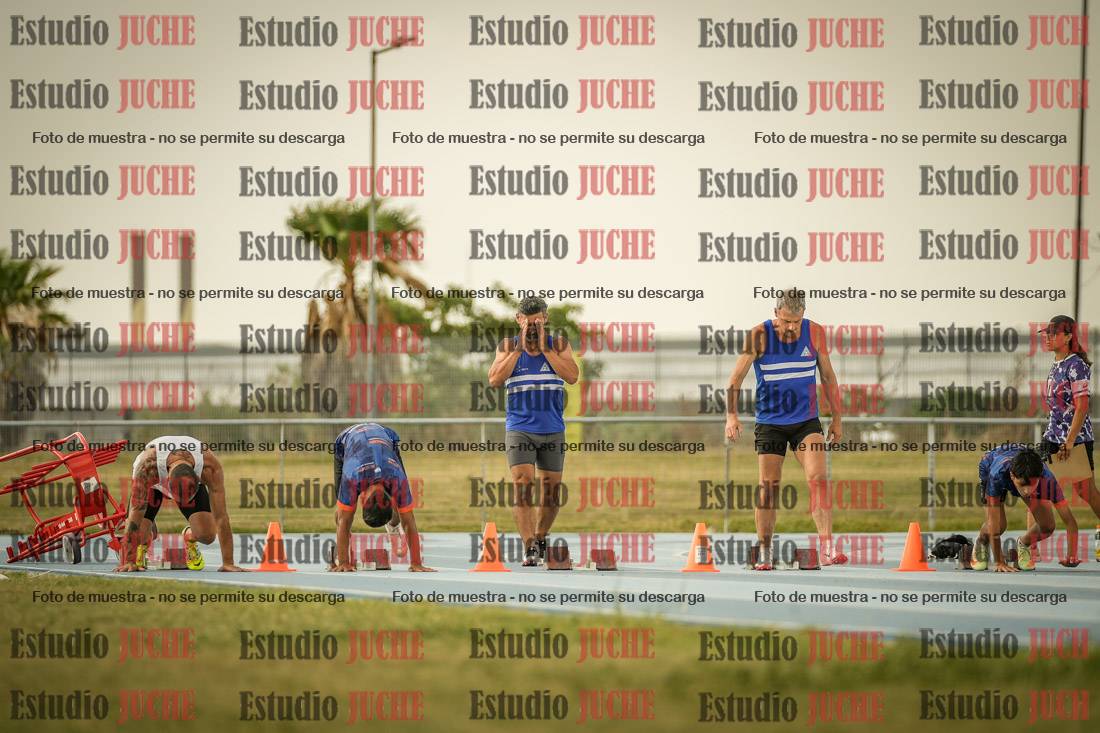 Fotos de los 80 m llanos de varones
