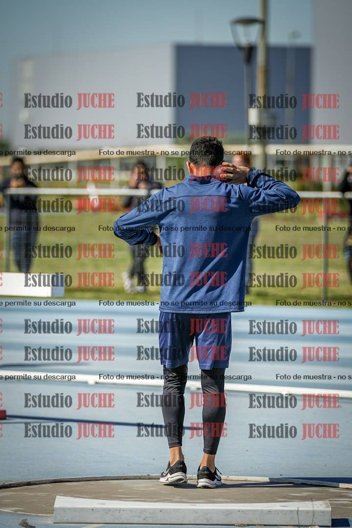 Fotos del lanzamiento de bala de varones