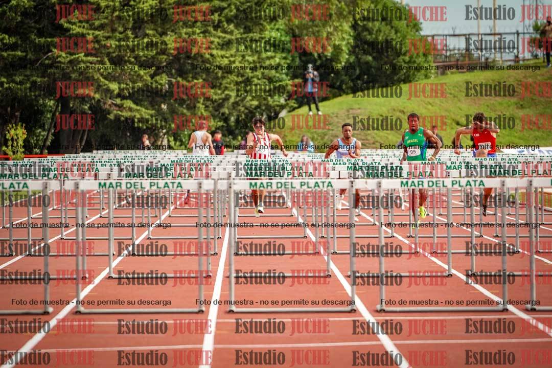 Fotos de los 110 m con vallas de varones