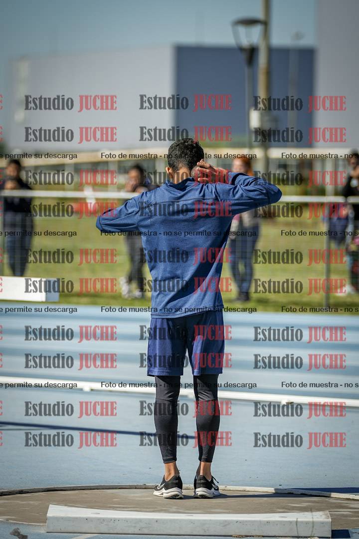 Fotos del lanzamiento de bala de varones
