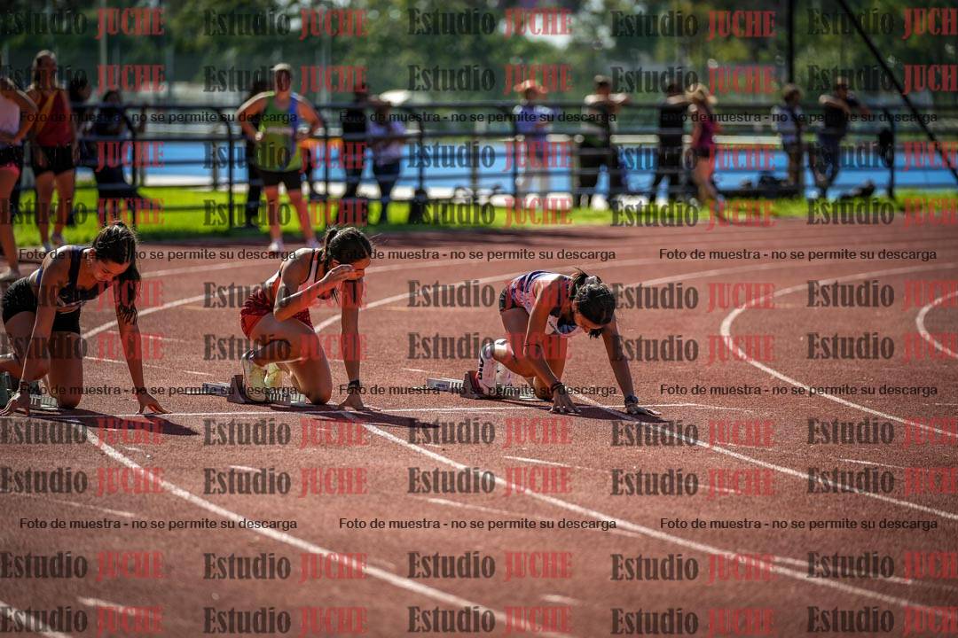 Fotos de los 100 m llanos de mujeres