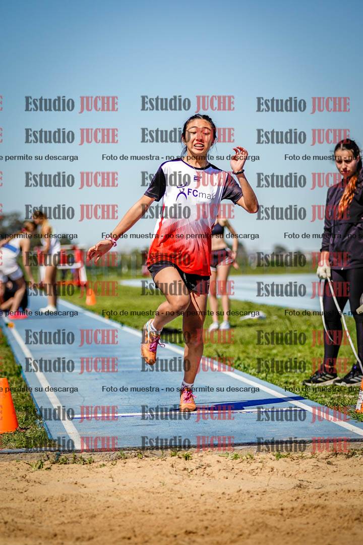 Fotos del salto en largo de mujeres - U15