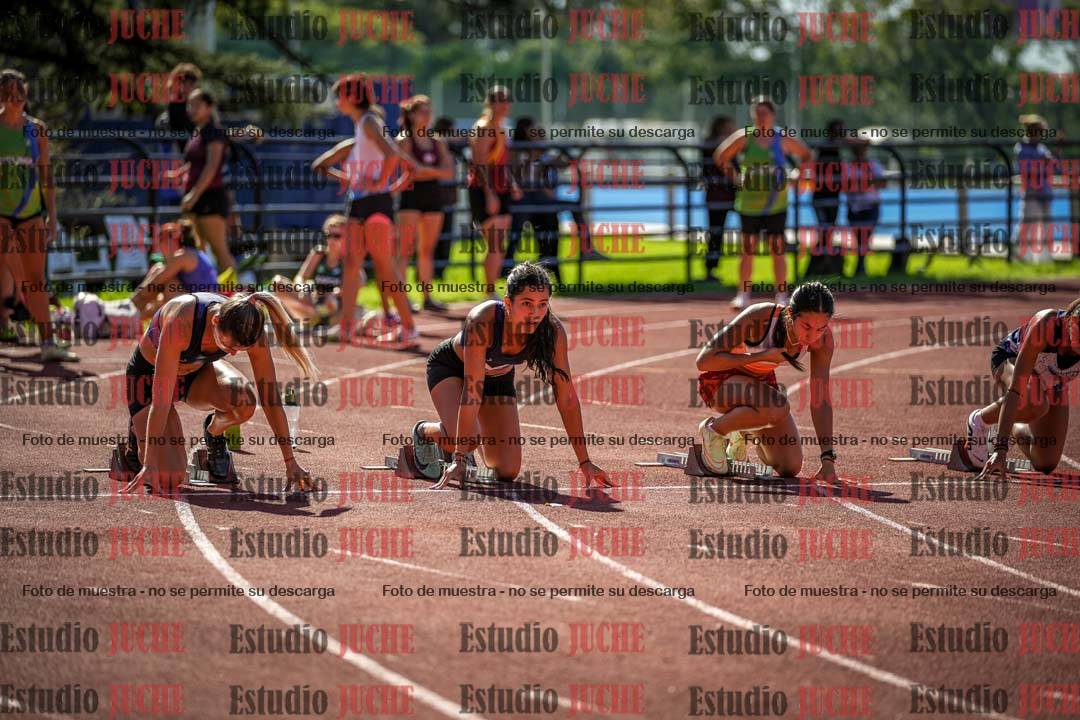 Fotos de los 100 m llanos de mujeres