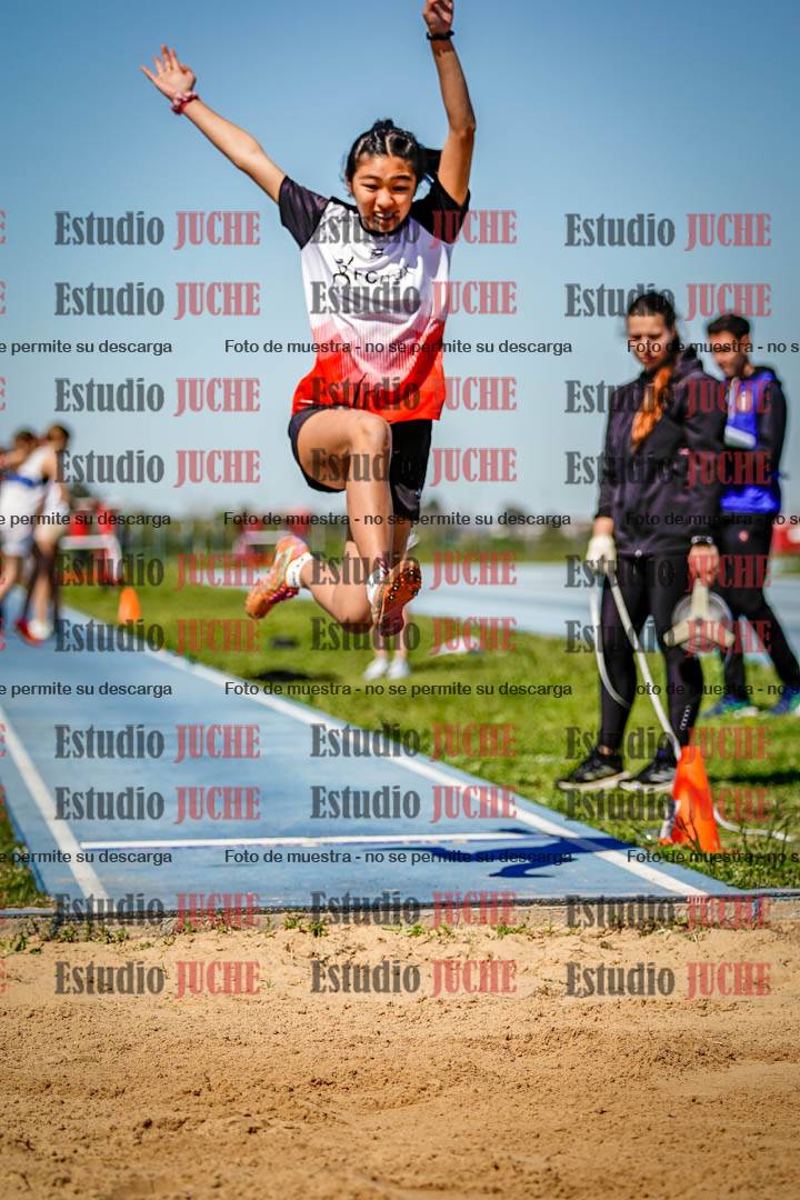 Fotos del salto en largo de mujeres - U15