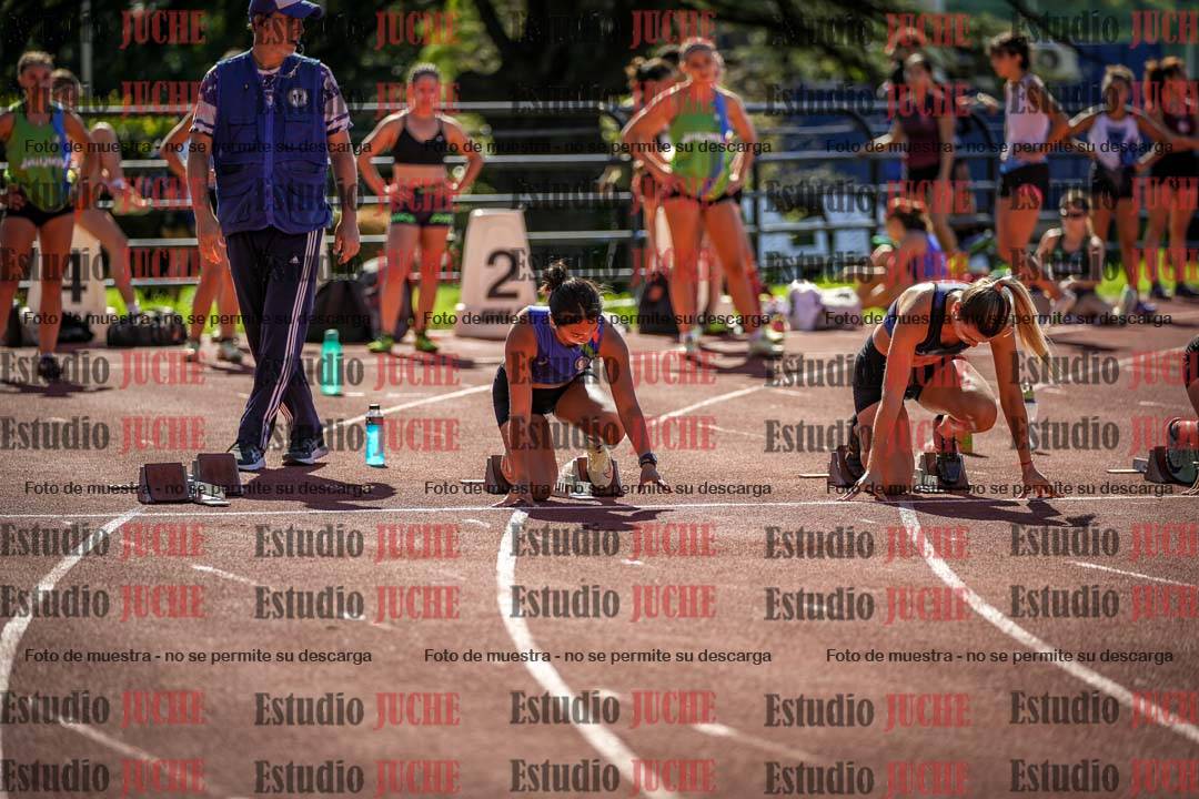 Fotos de los 100 m llanos de mujeres