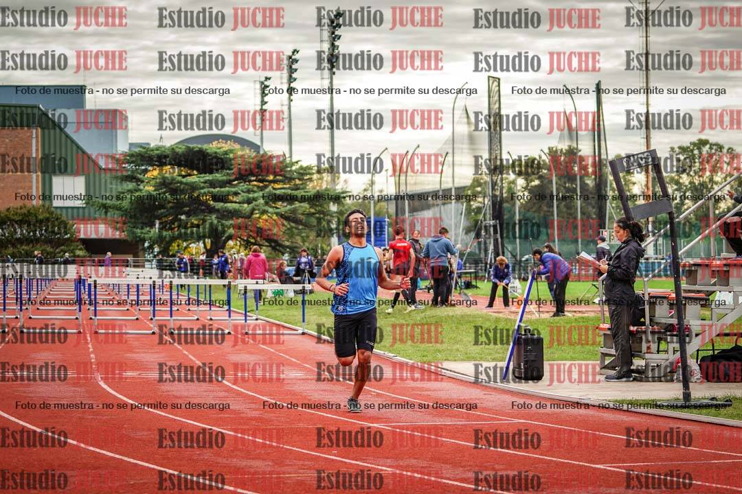 Fotos de los 110 m con vallas de varones