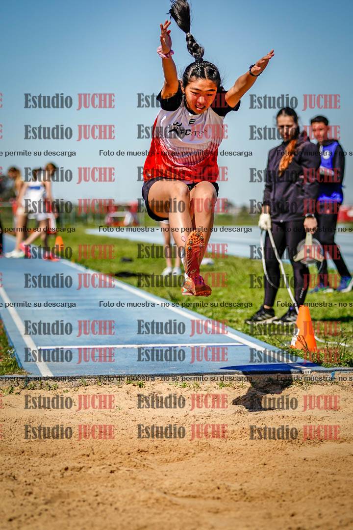 Fotos del salto en largo de mujeres - U15