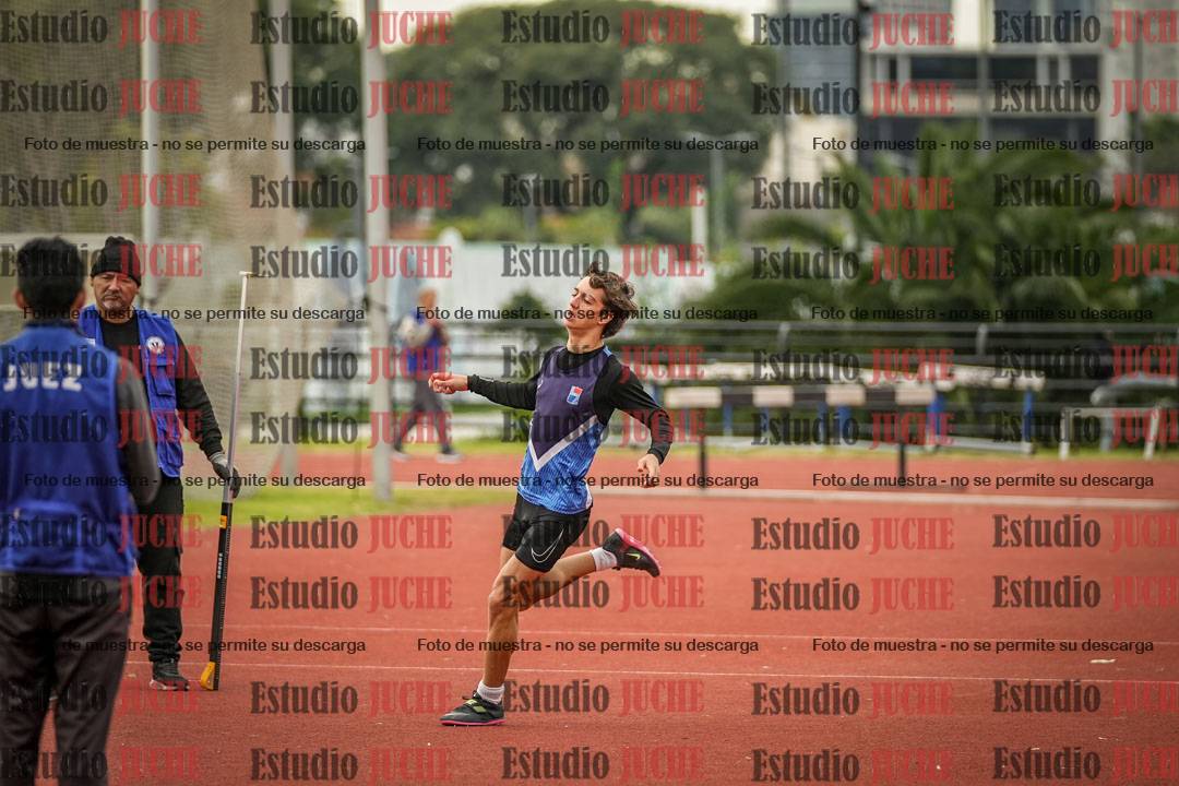 Fotos del salto en alto de varones