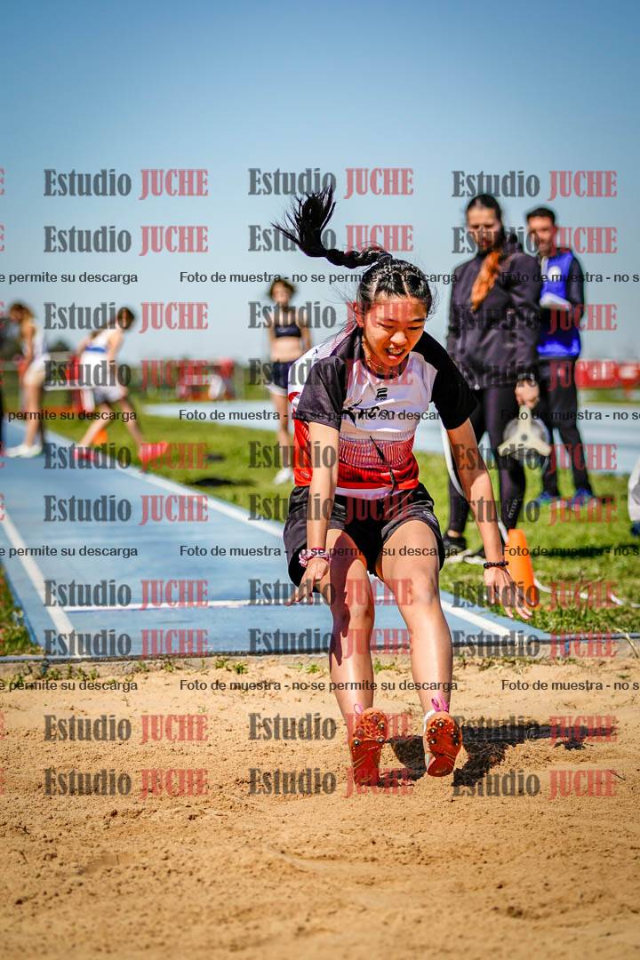 Fotos del salto en largo de mujeres - U15