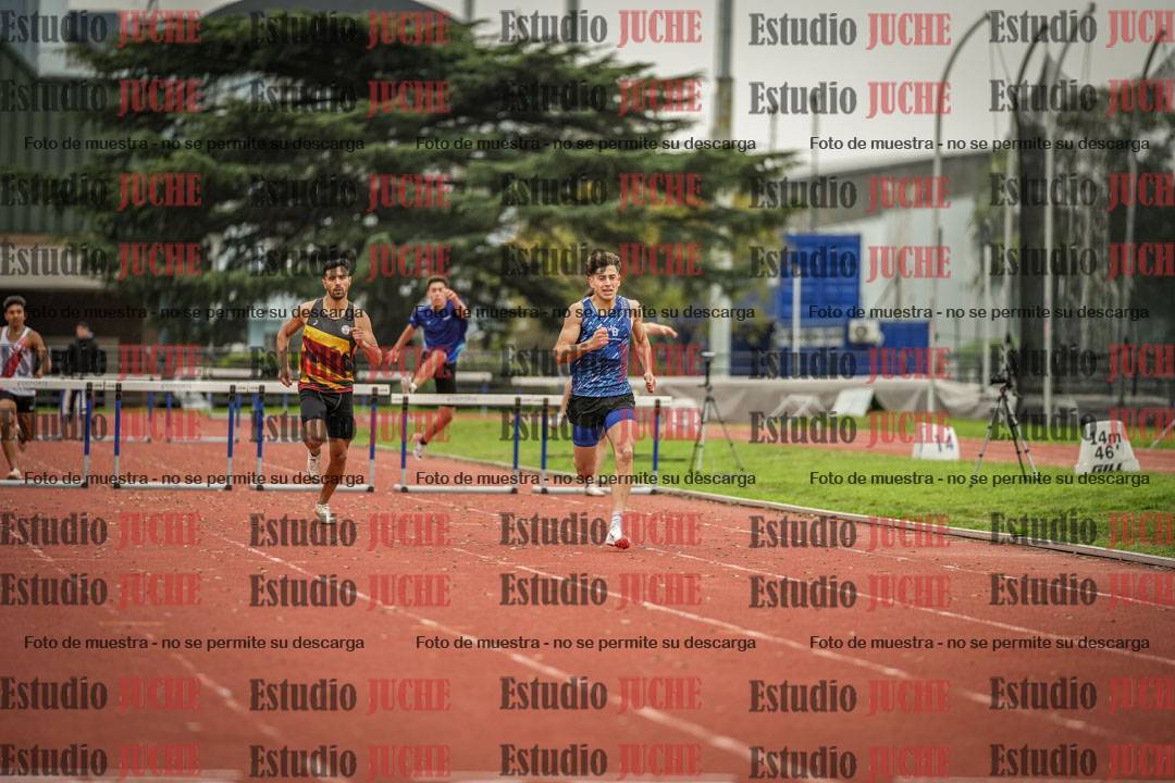 Fotos de los 400 m con vallas de varones