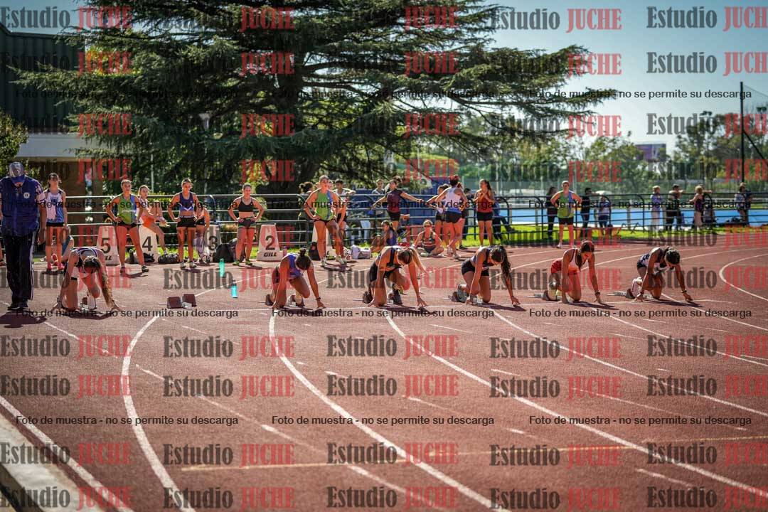 Fotos de los 100 m llanos de mujeres