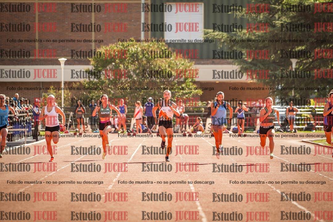 Fotos de los 100 m llanos de mujeres