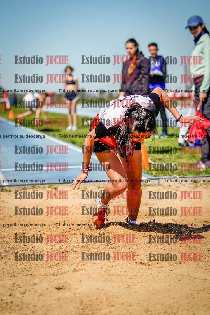 Fotos del salto en largo de mujeres - U15