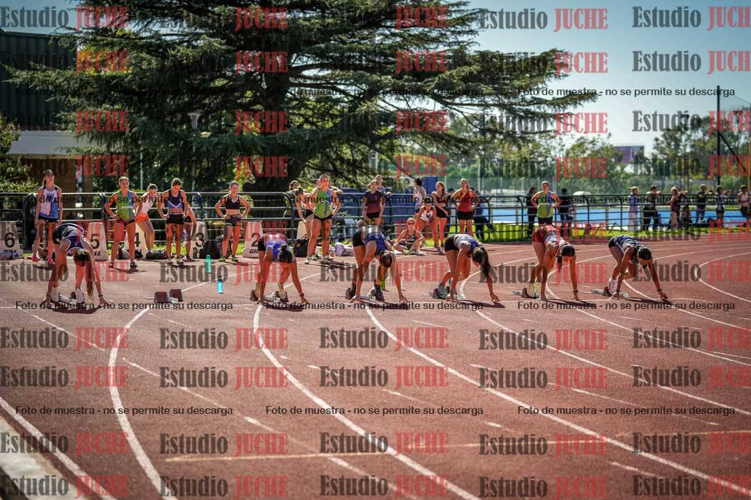 Fotos de los 100 m llanos de mujeres