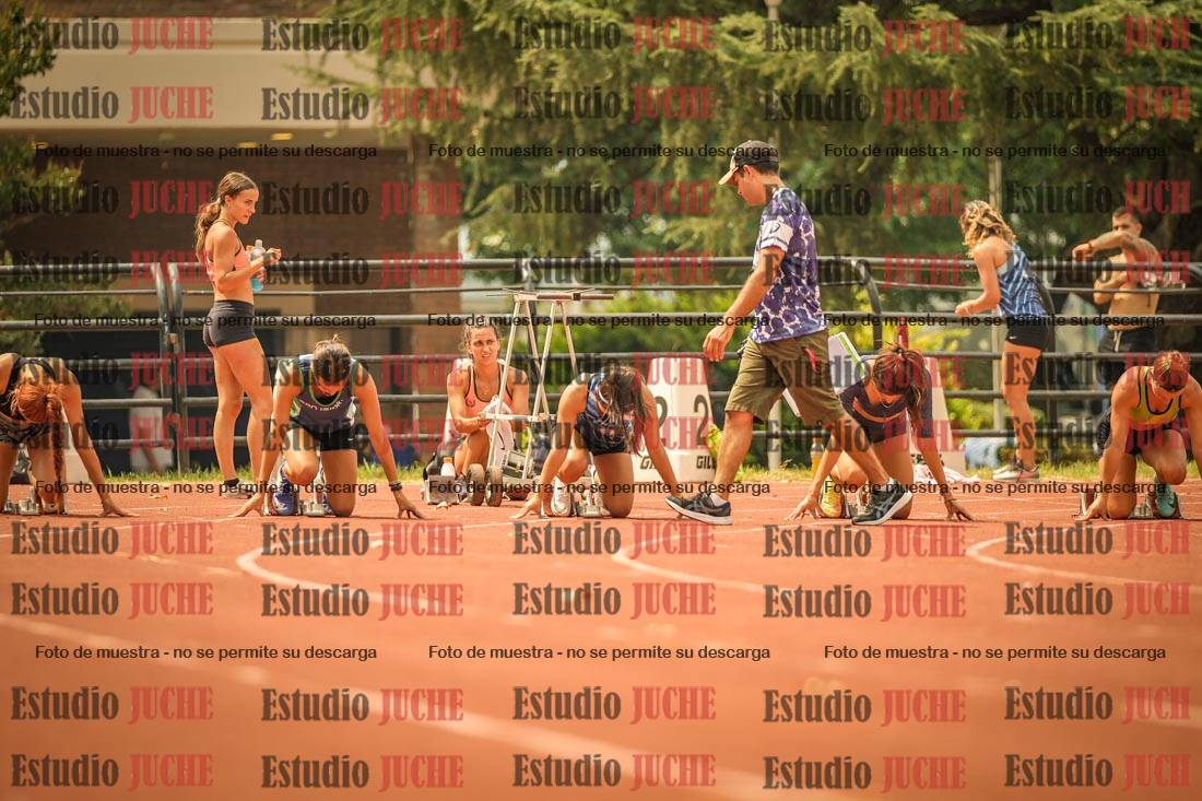 Fotos de los 100 m llanos de mujeres