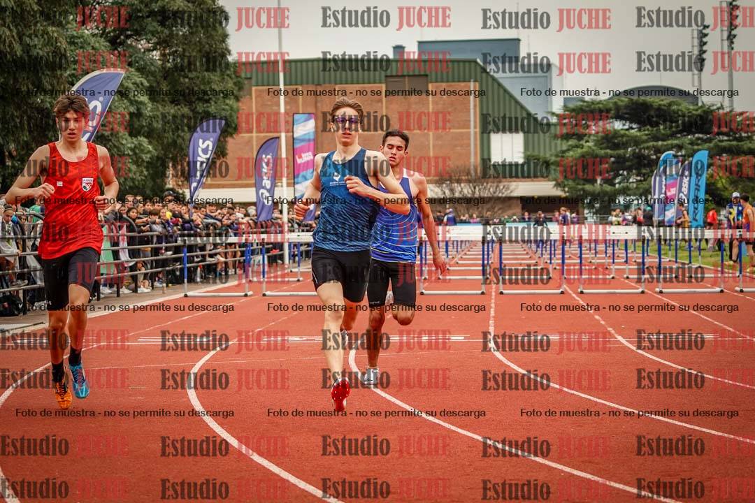 Fotos de los 110 m con vallas de varones